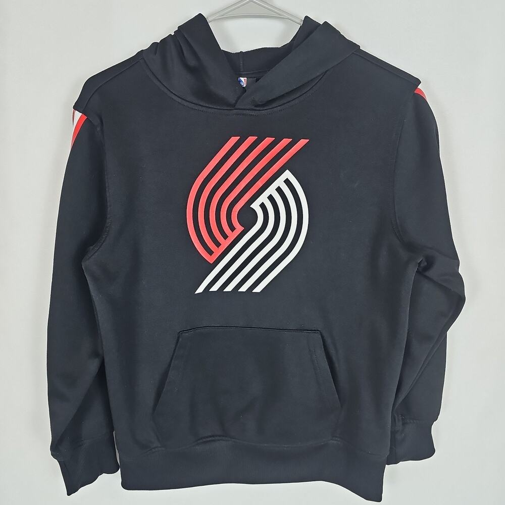 Rip City Portland Trail Blazers NBA Black Hooded Pullover, Size: Medium